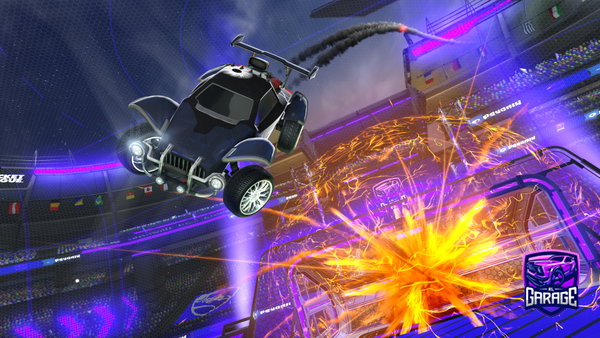 A Rocket League car design from TechRL
