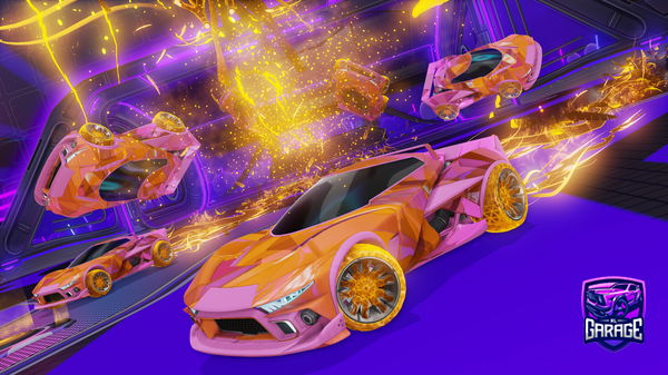 A Rocket League car design from AydAyds