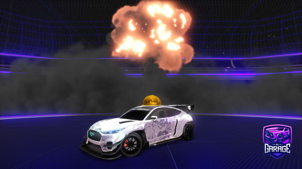 A Rocket League car design from HUMBLE3103