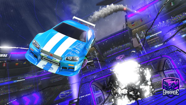 A Rocket League car design from Laqaro