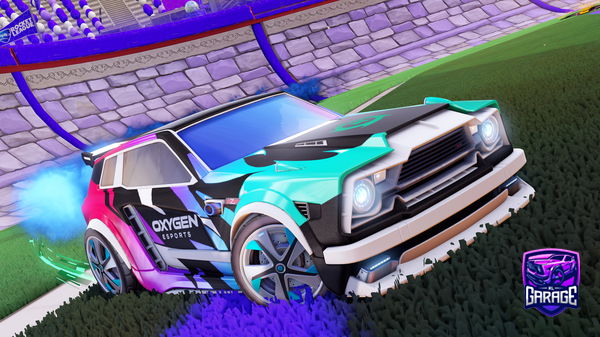 A Rocket League car design from Zogbod