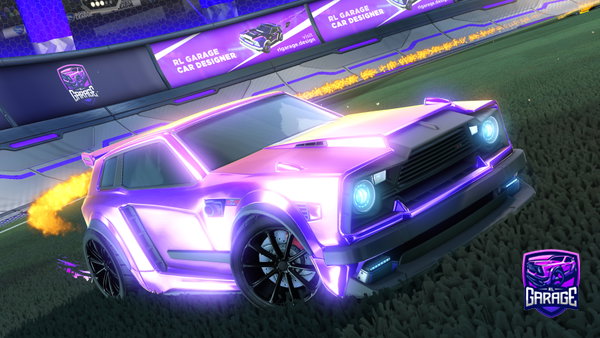 A Rocket League car design from ReversionRL