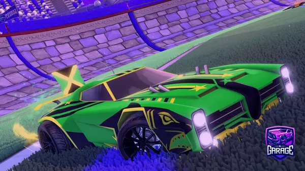 A Rocket League car design from CapyYt