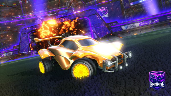 A Rocket League car design from Bogg1e