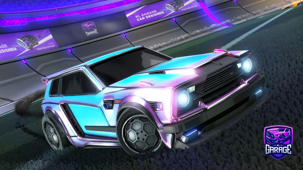 A Rocket League car design from moving_cupcake