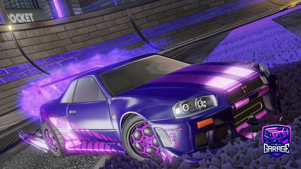 A Rocket League car design from MrTeaRl