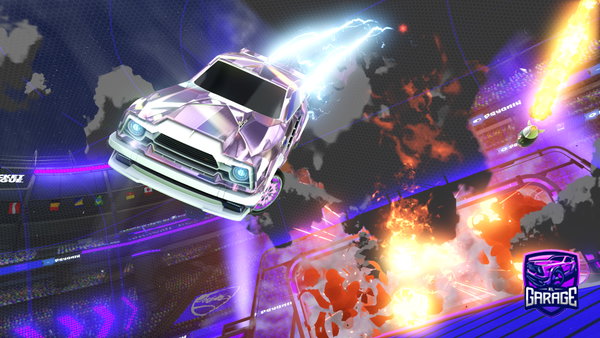 A Rocket League car design from ballzlapz