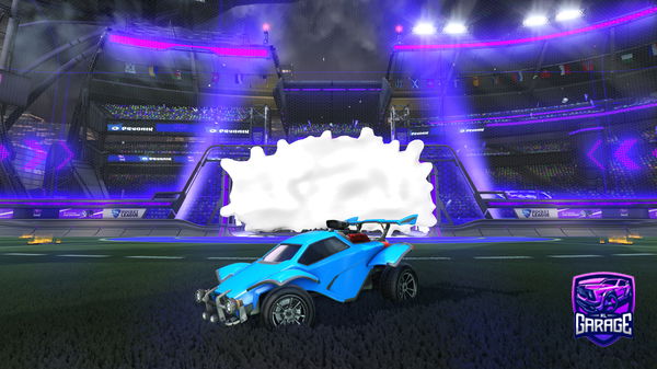 A Rocket League car design from Malturki2018