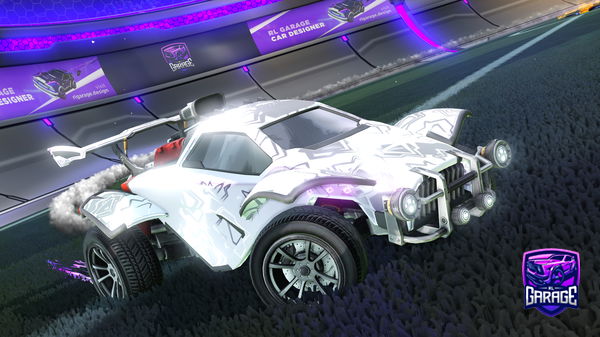 A Rocket League car design from RWJ