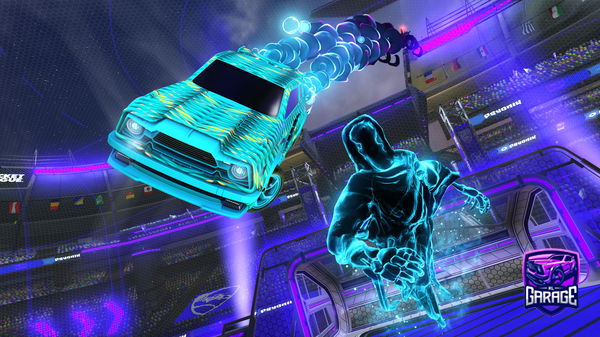 A Rocket League car design from maddoxks