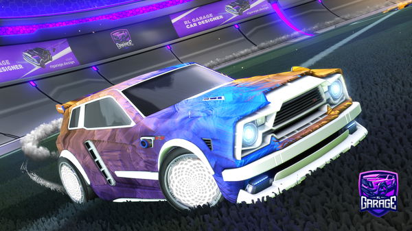 A Rocket League car design from Skyt-lkey