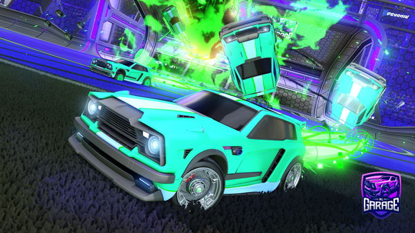 A Rocket League car design from Golden_Haze19