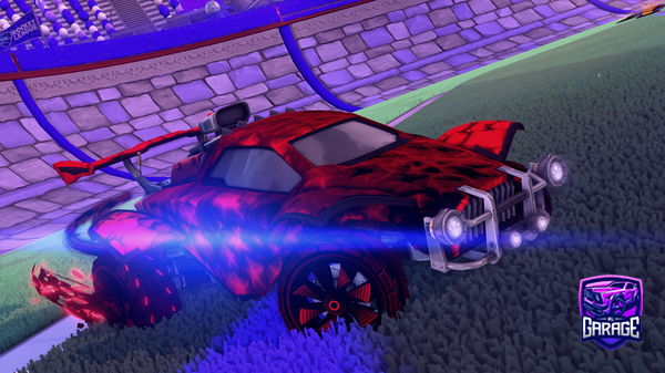 A Rocket League car design from DeviveX