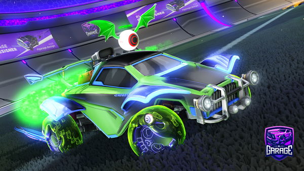 A Rocket League car design from RWJ