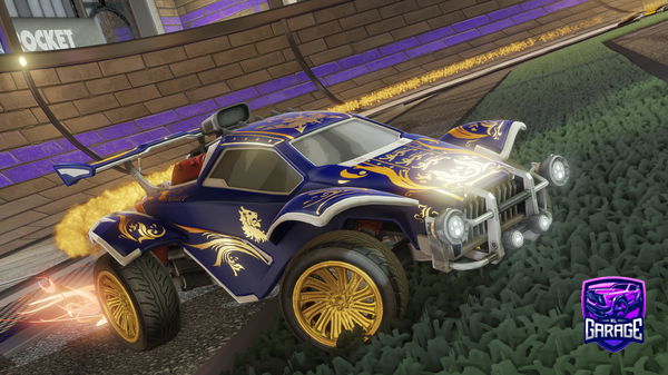 A Rocket League car design from nSw1sh