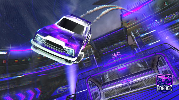 A Rocket League car design from RafDDB18