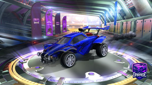 A Rocket League car design from Louramo_on_ps4