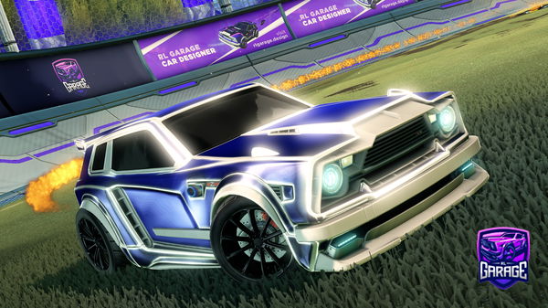 A Rocket League car design from paul___