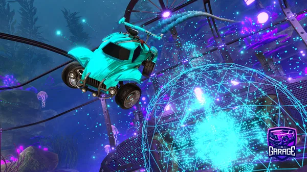 A Rocket League car design from ILikeTrains346