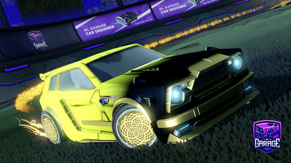 A Rocket League car design from amsoproheheYT