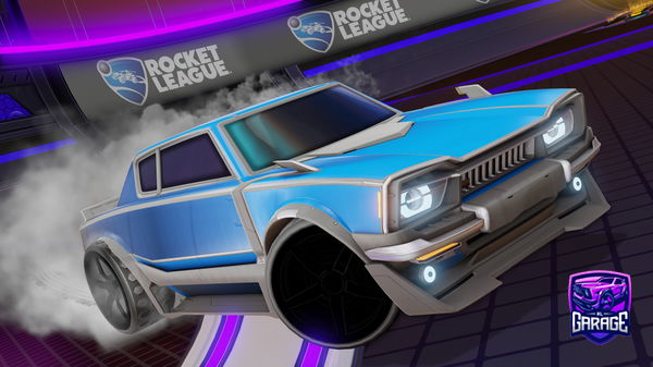 A Rocket League car design from Tech_Ed
