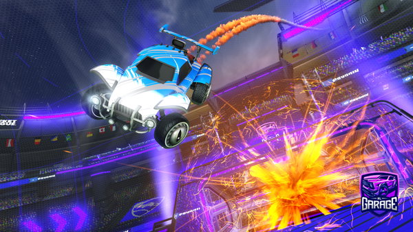 A Rocket League car design from Sifune