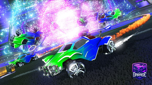 A Rocket League car design from CrazyPlant