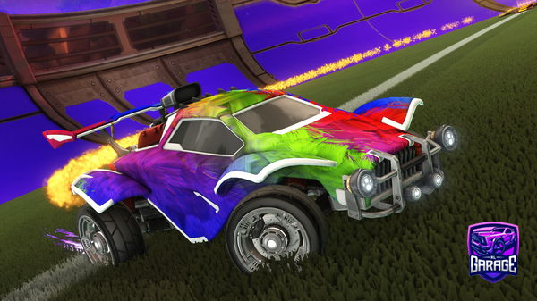A Rocket League car design from Orbit_Raid