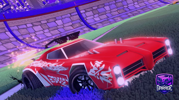 A Rocket League car design from Kdthenoob