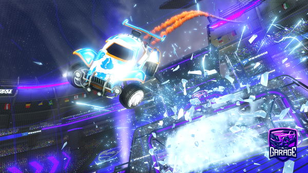 A Rocket League car design from Bolle_RL