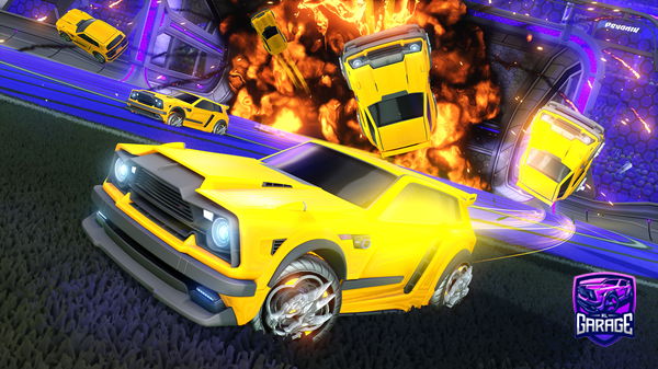A Rocket League car design from maddoxks