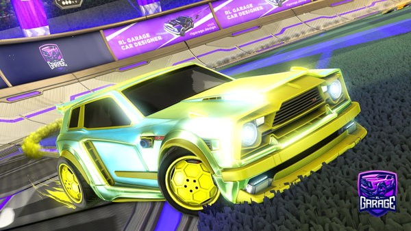 A Rocket League car design from Valaki5829595
