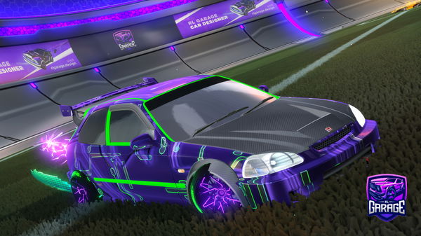 A Rocket League car design from Gengar0506