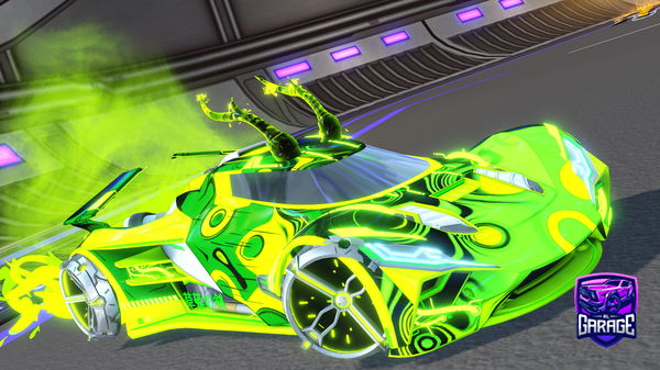 A Rocket League car design from IndigoLambo