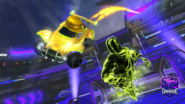 A Rocket League car design from Projectiions