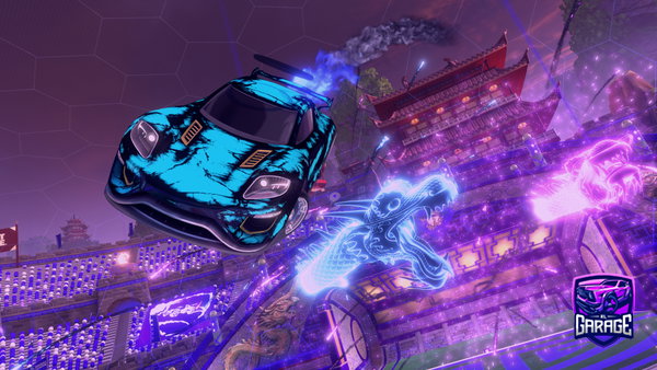 A Rocket League car design from 999mqrvin