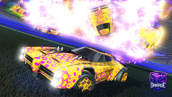 A Rocket League car design from Fyniti