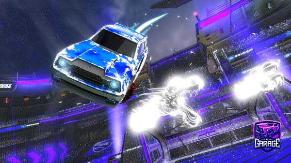 A Rocket League car design from hhyperr