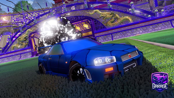 A Rocket League car design from Byloo