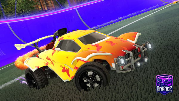 A Rocket League car design from M_0_HHH