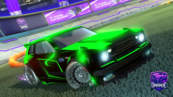 A Rocket League car design from Yacob828
