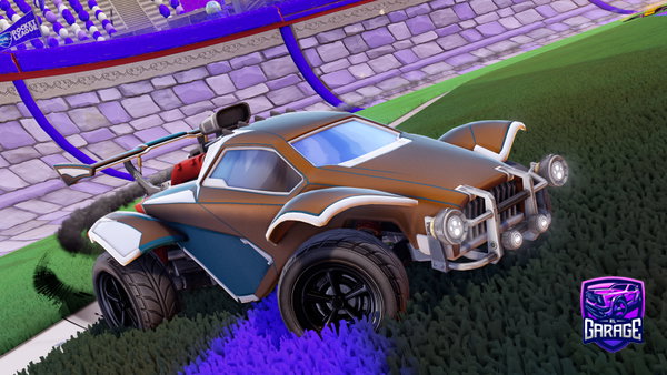 A Rocket League car design from cnowii