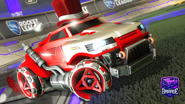 A Rocket League car design from overjoin2