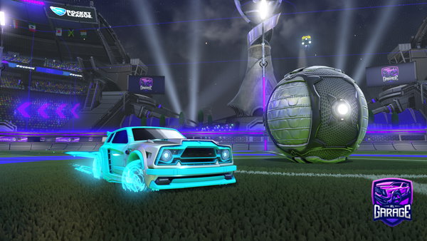 A Rocket League car design from Ryttfy
