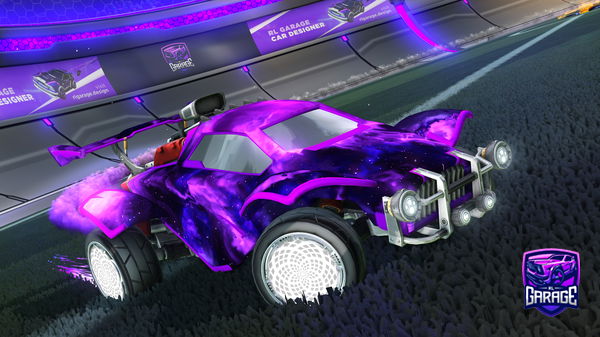 A Rocket League car design from 10137