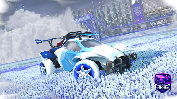 A Rocket League car design from irosario78