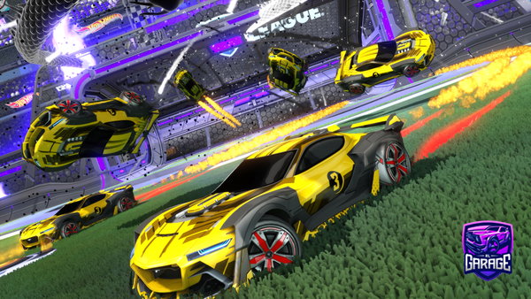 A Rocket League car design from PhoenixUzumaki