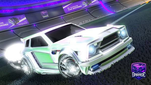 A Rocket League car design from namemane143