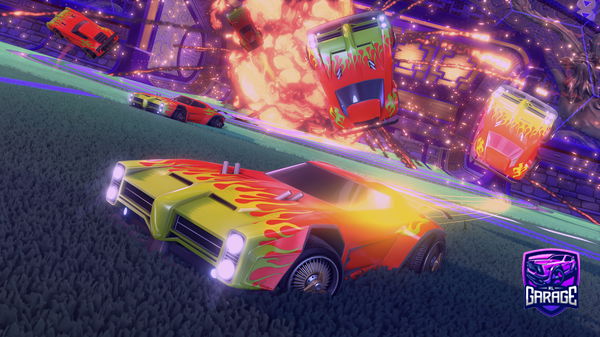 A Rocket League car design from Okolyt