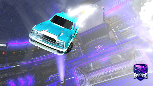 A Rocket League car design from 6G0D